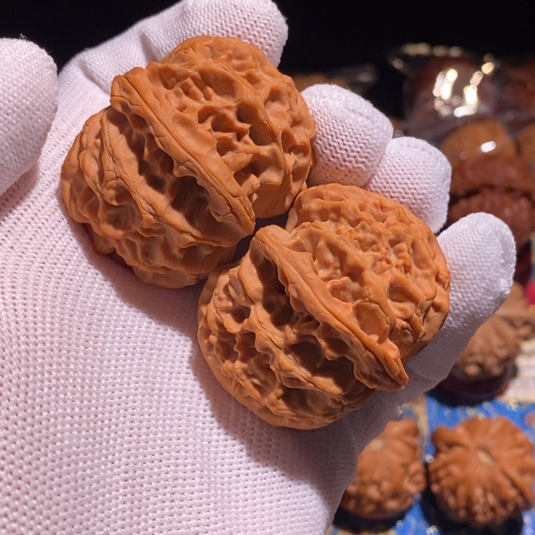 吊坠文玩核桃42元宝苹果