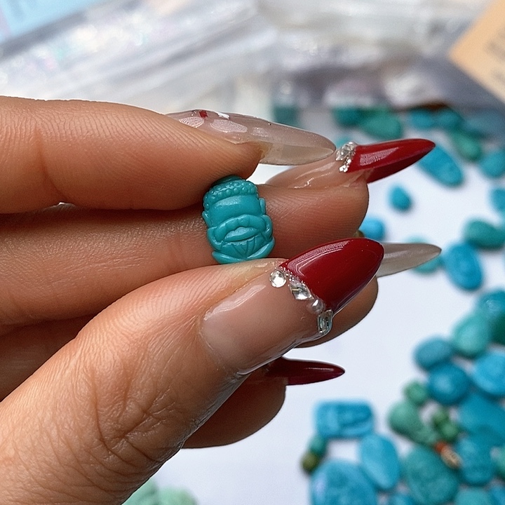 绿松石珠宝奇石未镶嵌