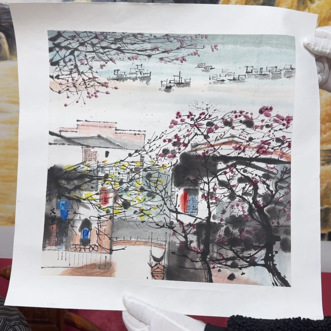 国画国画李文军教授精品