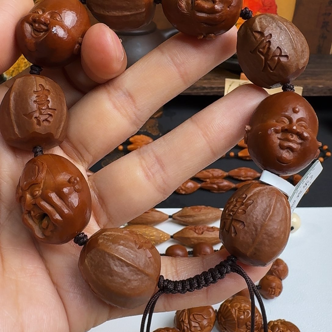 橄榄核手串/手链禅语人生，喜怒哀乐