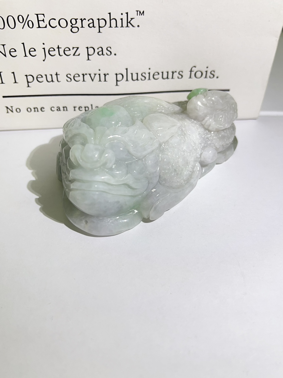 天然A货翡翠 翡翠三脚金蟾（赠高货手工绳）一-100036