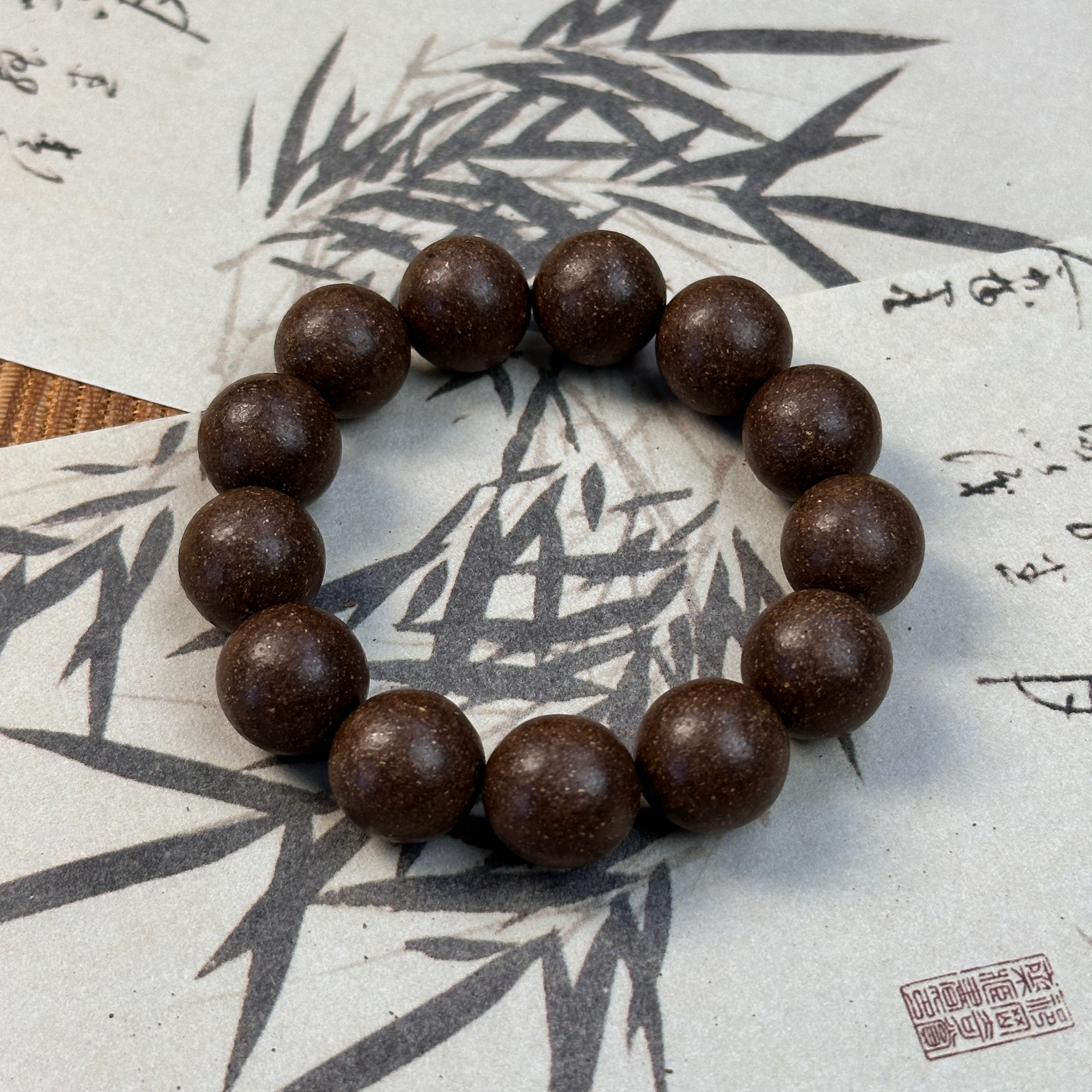 【鹅梨帐中香】安神舒眠 天然手工药香手串合香珠（果香甜）