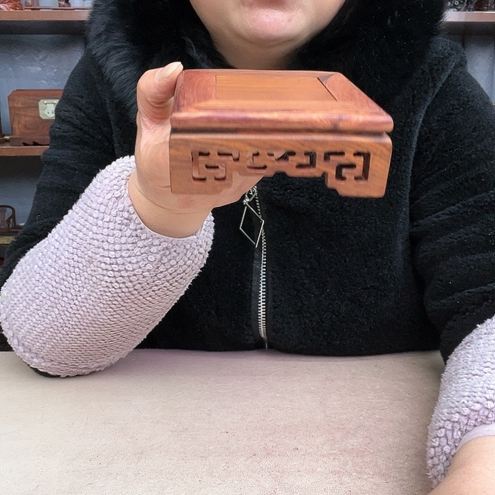 乌木类端景台小李红木工艺品