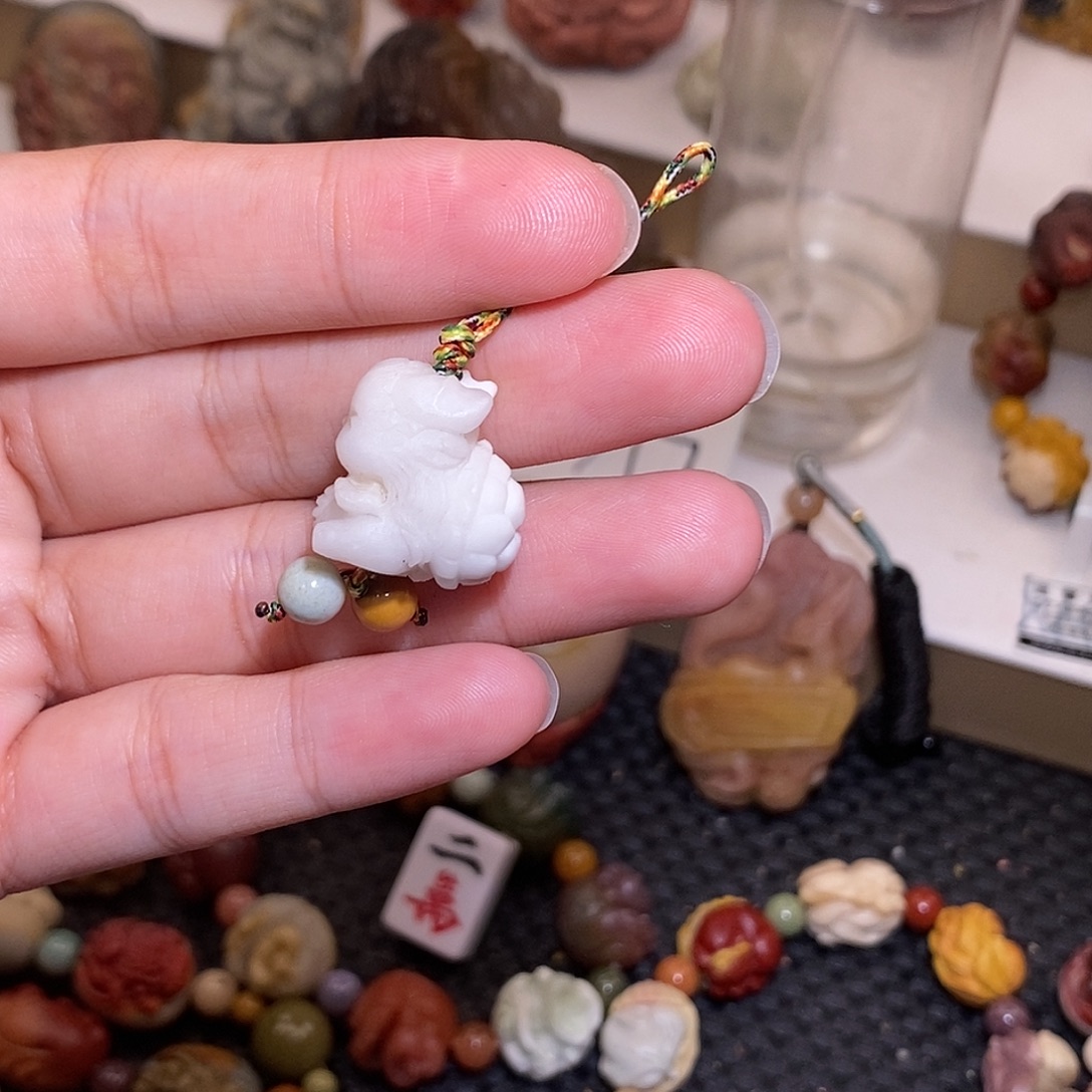 石英质玉（阿拉善玉）未镶嵌手链