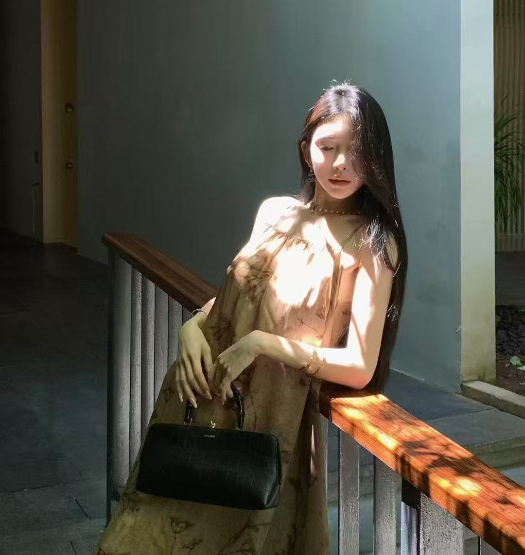 （49-89）纯欲辣妹气质高级显瘦打底衫连衣裙套装（孤品扣号）