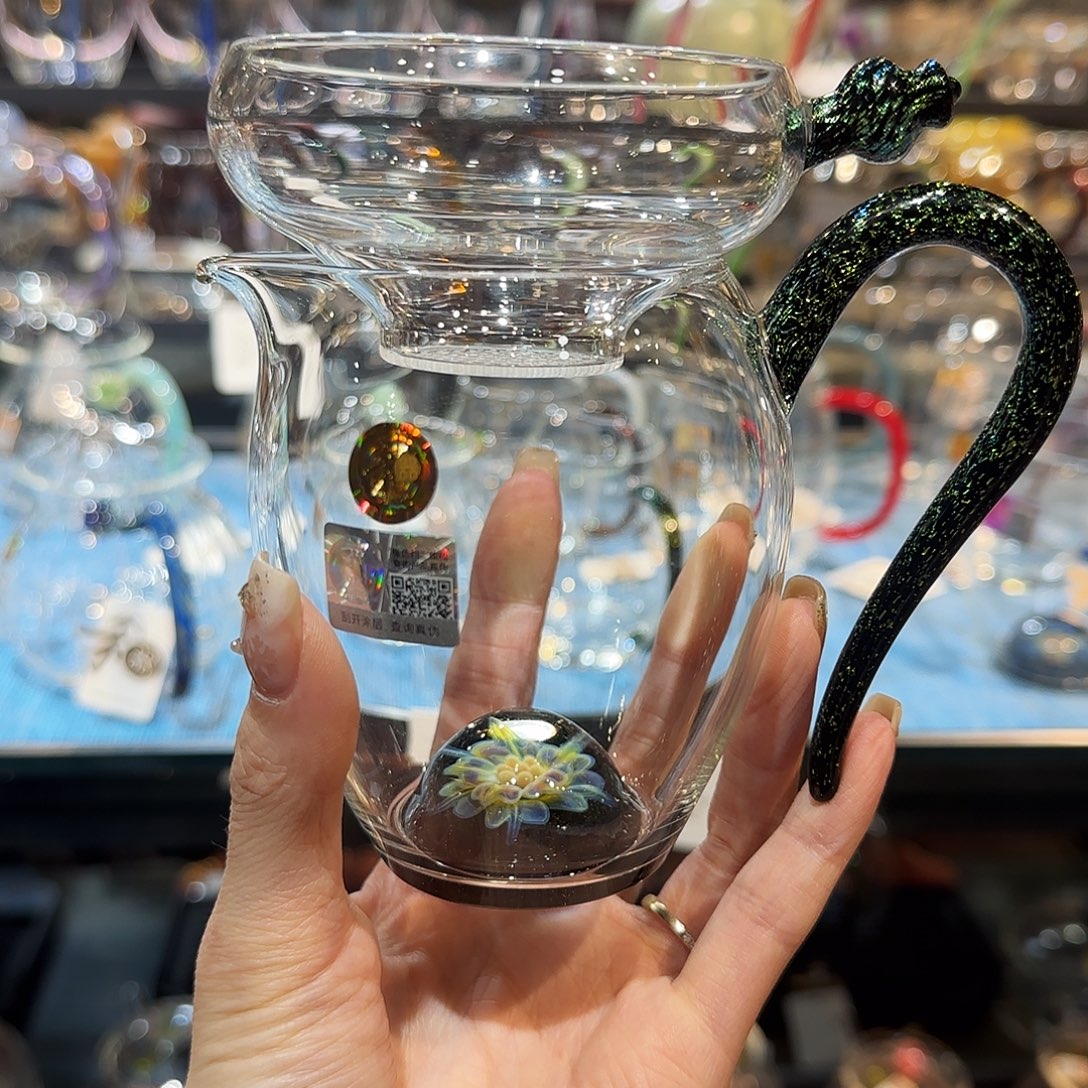 不***话星悦怡然雅青+黑金茶漏/