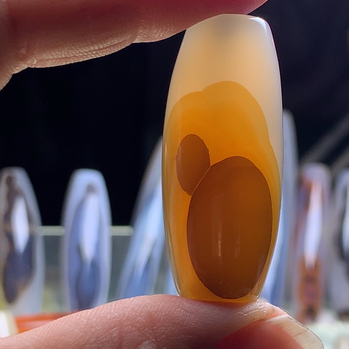 玛瑙/玉髓颈饰未镶嵌158