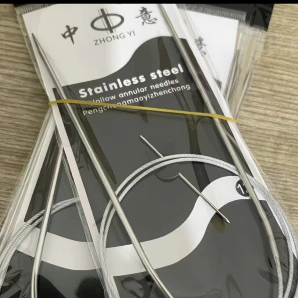环形棒针不锈钢循环针毛衣编织工具适合织围巾帽子玩偶