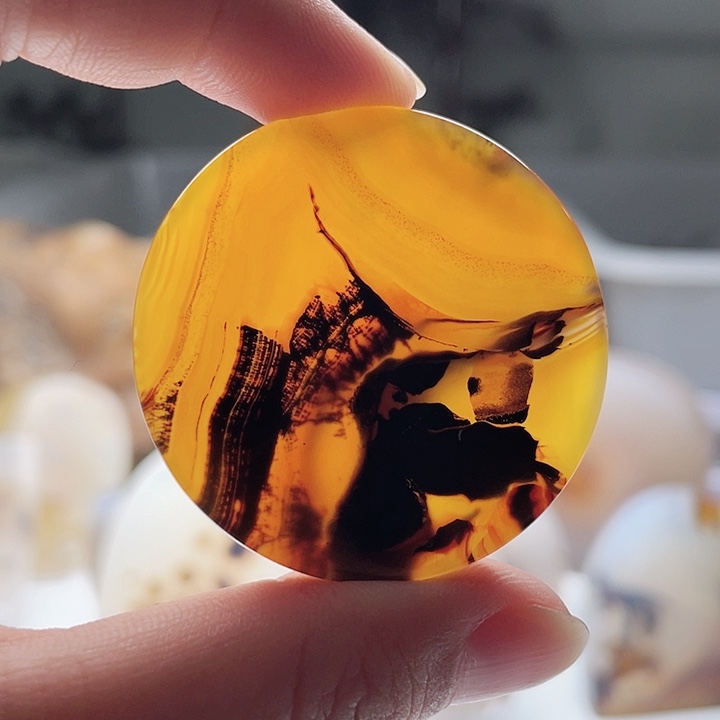 玛瑙/玉髓未镶嵌吊坠(不含链)