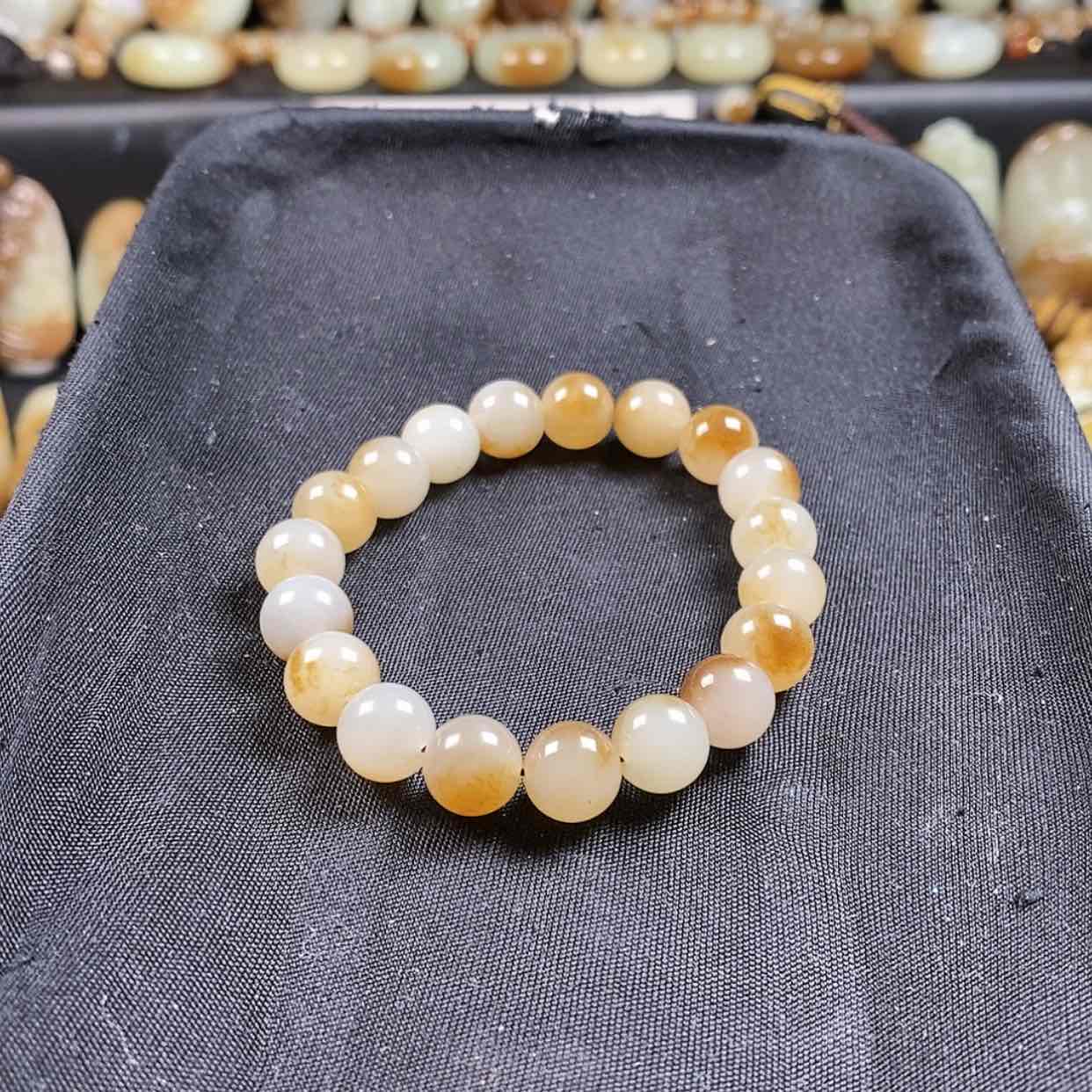 【闪购商品】和田玉（糖玉）手链未镶嵌