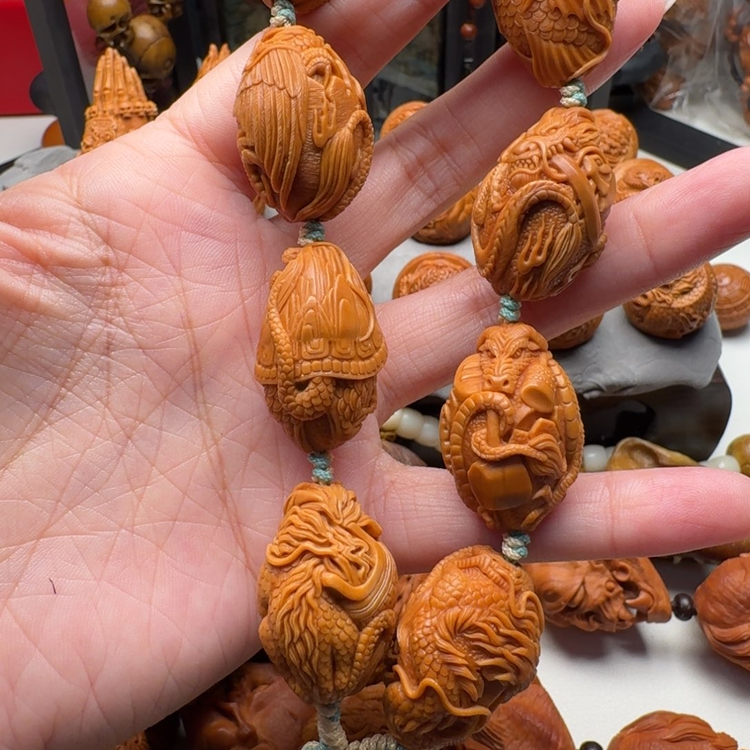 手串/手链橄榄核夜*翟娟龙生九子2.0