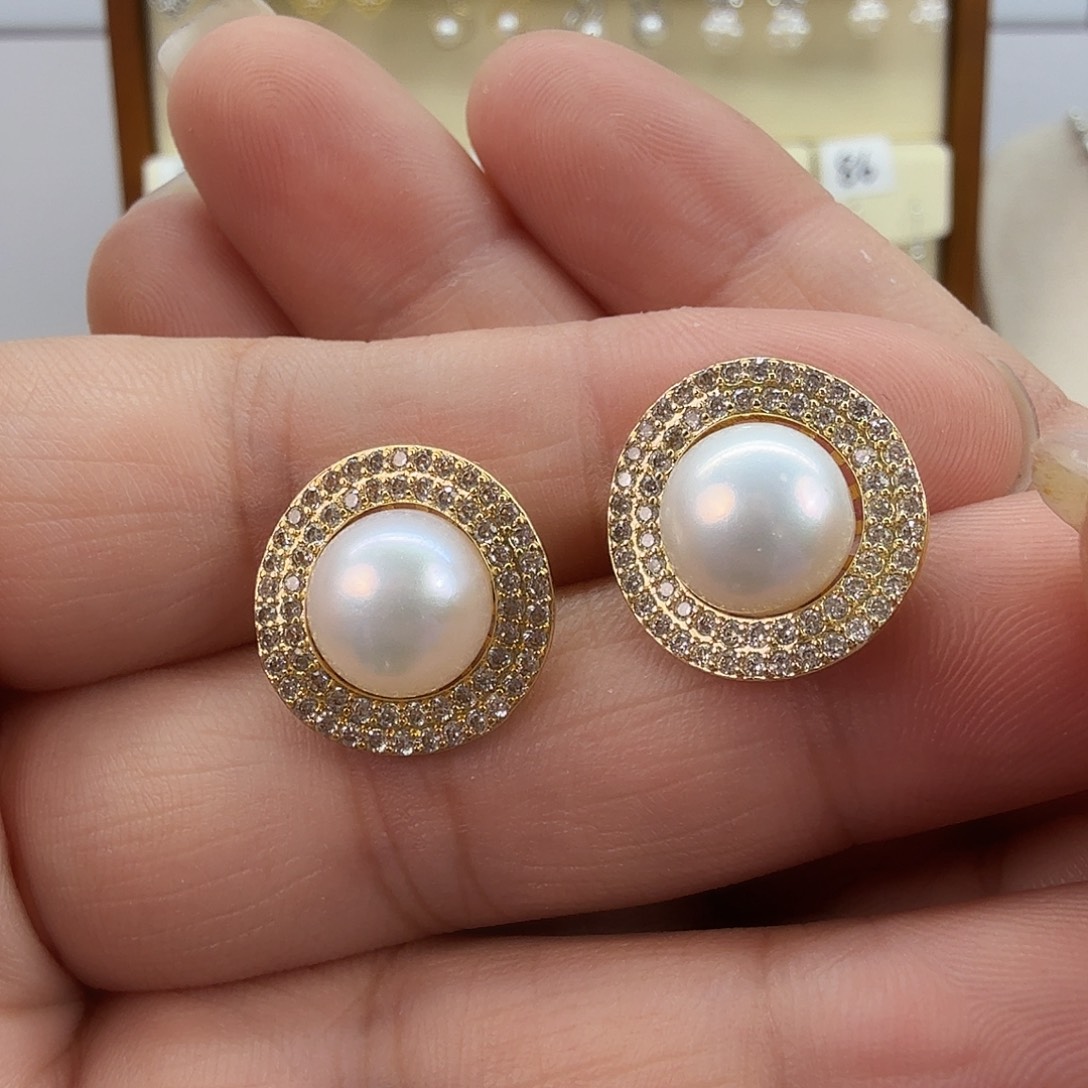 耳饰淡水珍珠未镶嵌