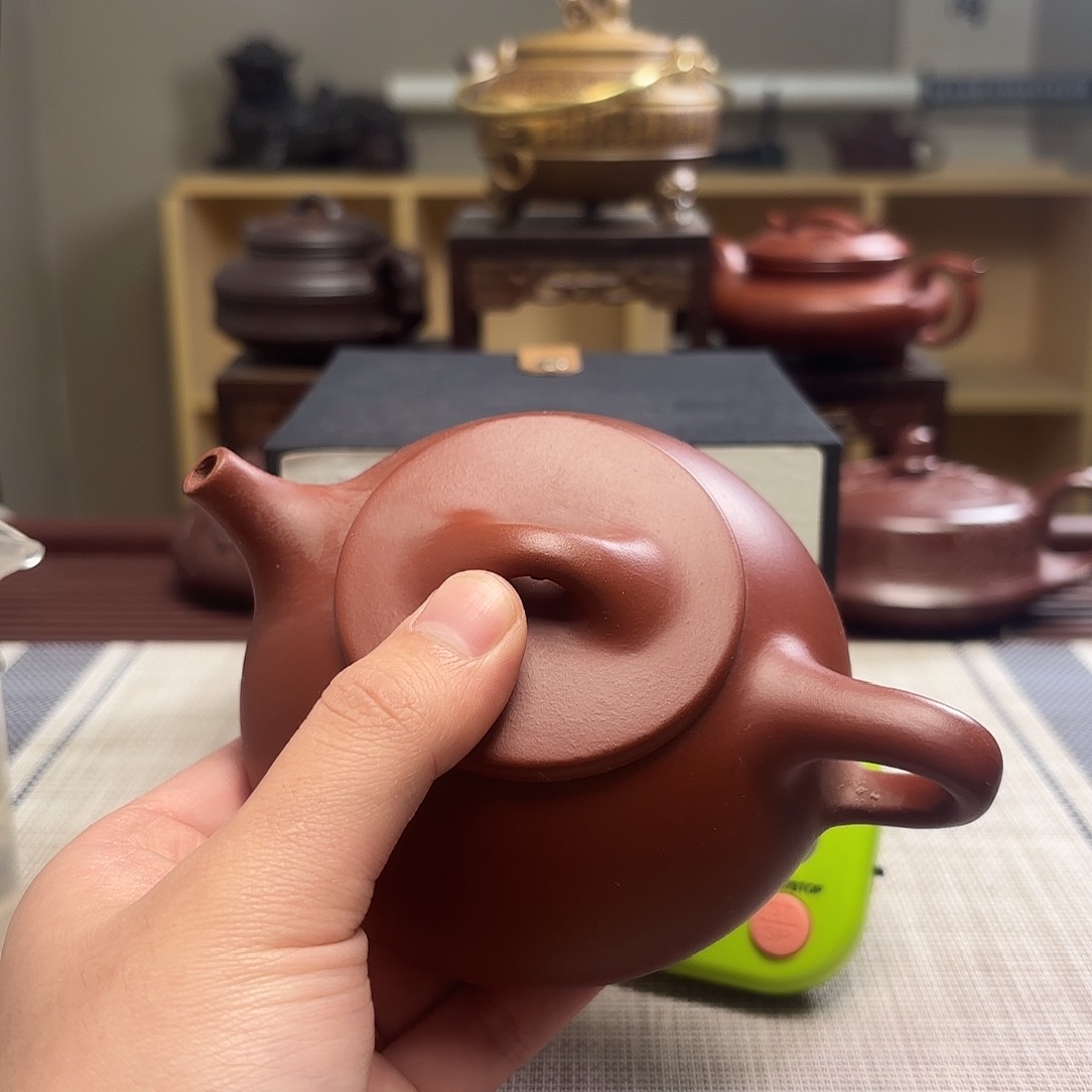 紫砂茶壶愚*微瑕处理