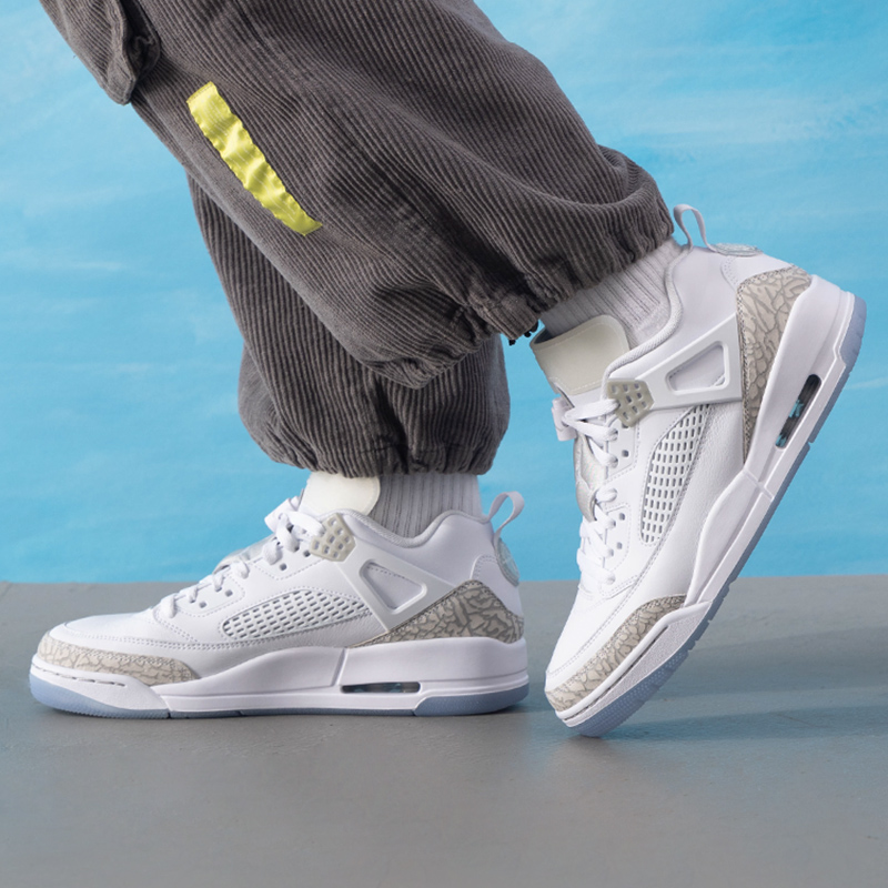 nike耐克男鞋2025新款JORDAN SPIZIKE LOW篮球鞋缓震运动鞋高颜值