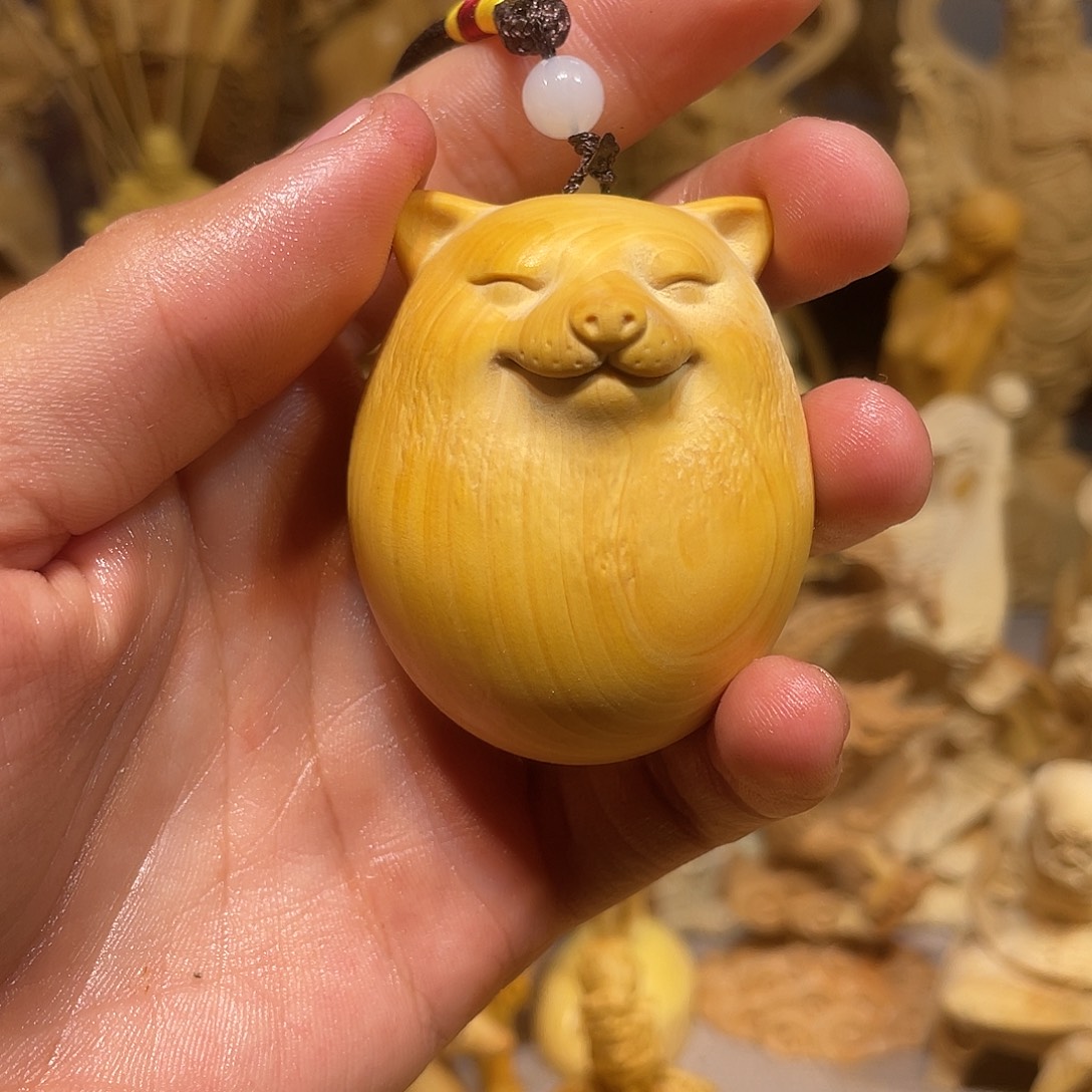 黄杨木小瑕疵狗蛋