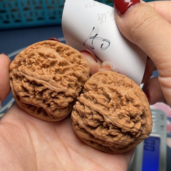 文玩核桃把件粗筋43