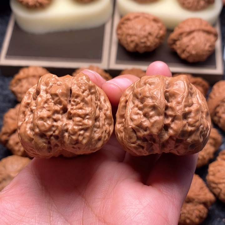 文玩核桃把件精品蛙蛙38