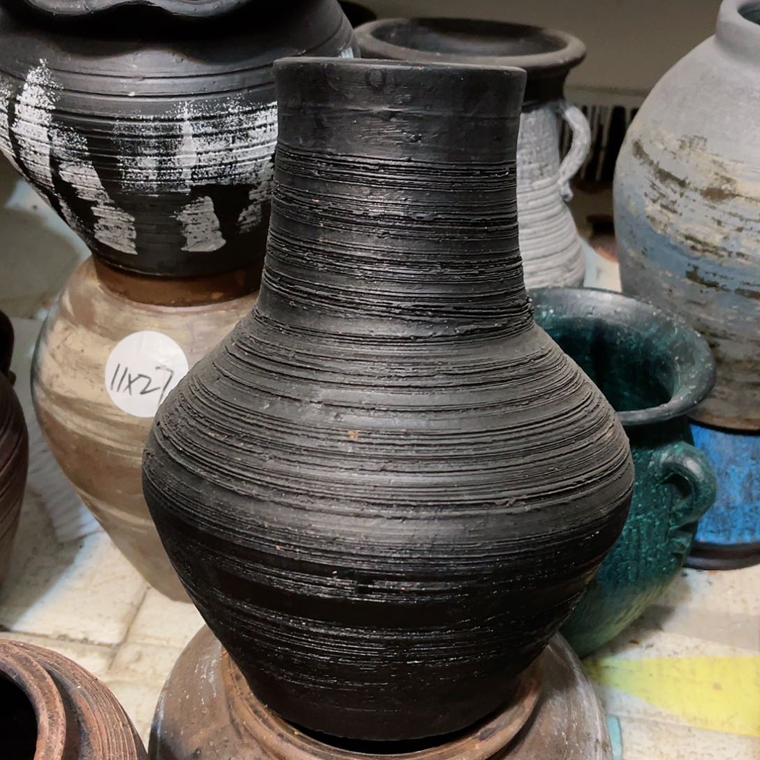 红陶无孔无孔口径8高度24