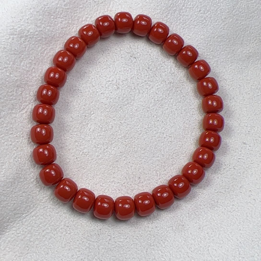 未镶嵌手串南红玛瑙小*