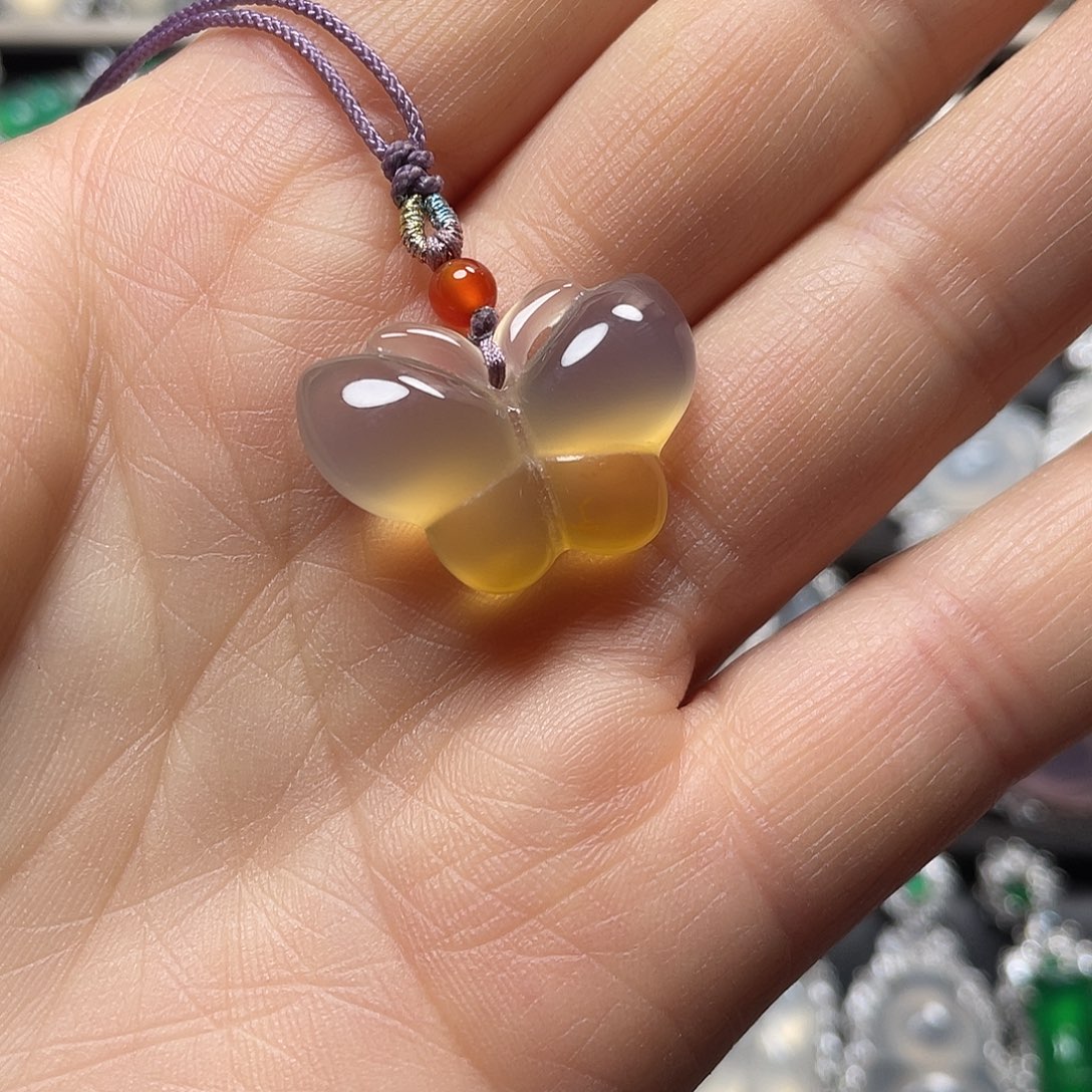 玛瑙/玉髓未镶嵌挂件