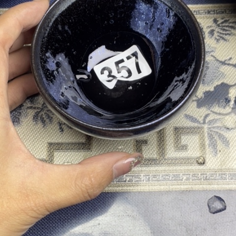 茶盏沐雨茶器柴烧主人杯