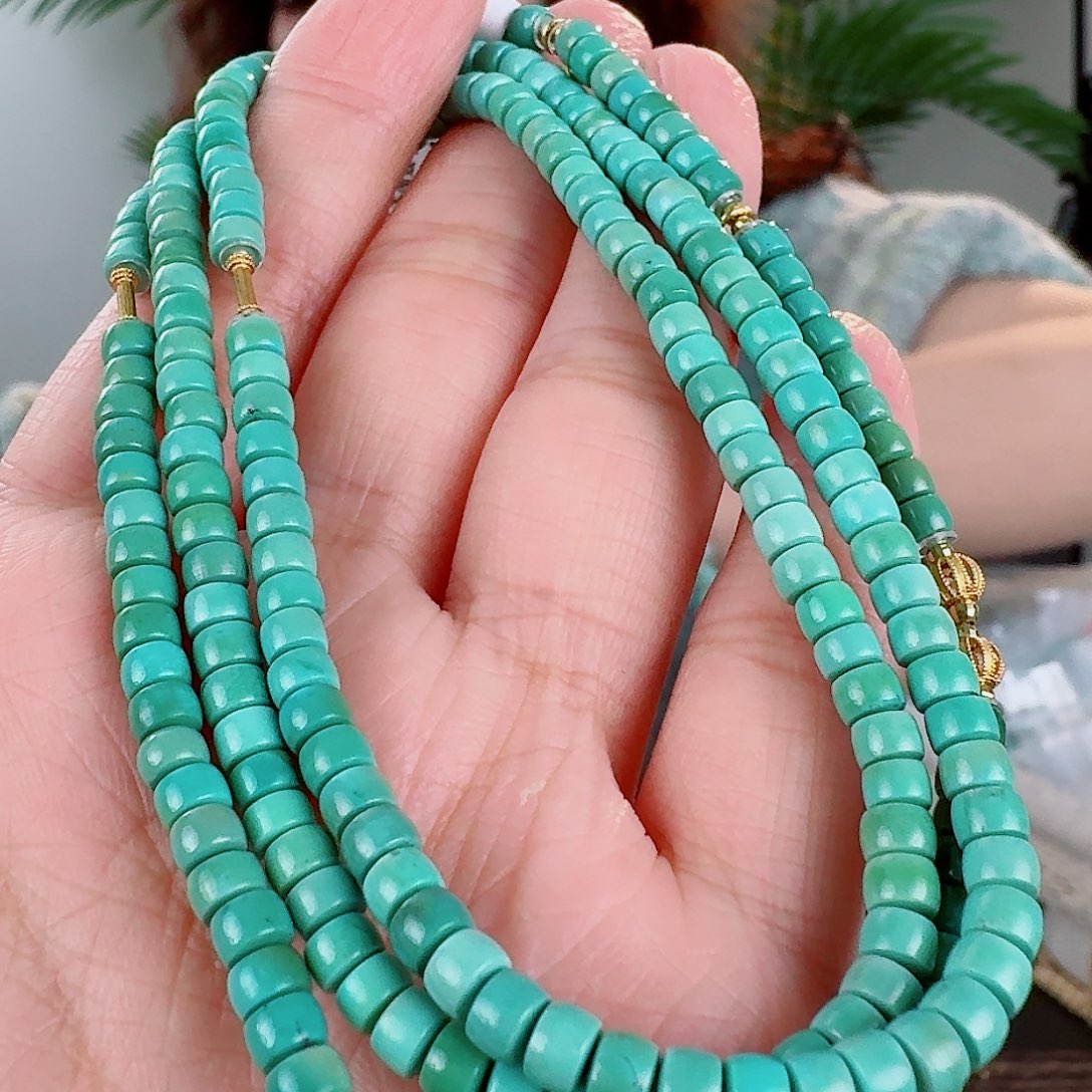 未镶嵌绿松石珠宝奇石