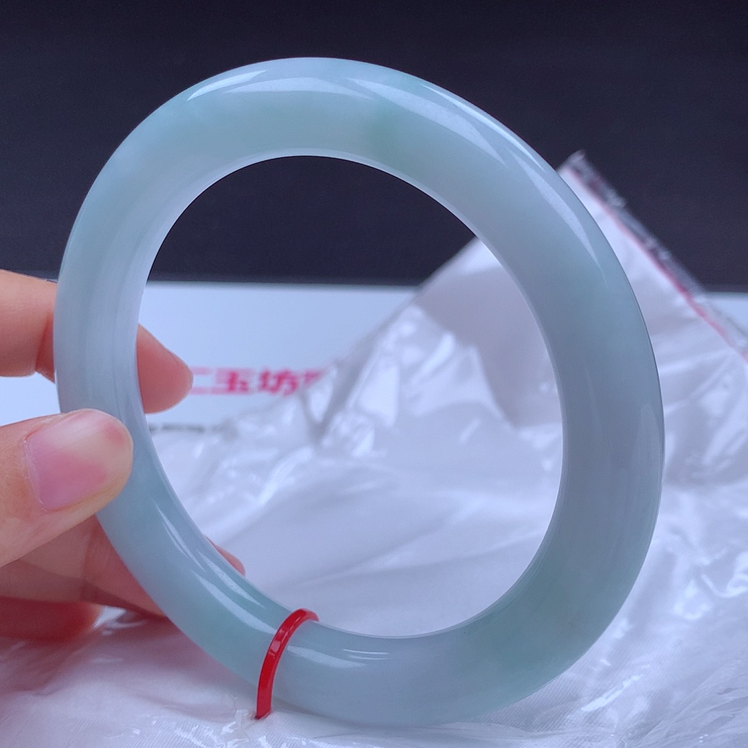 未镶嵌手镯翡翠60.6圈001010