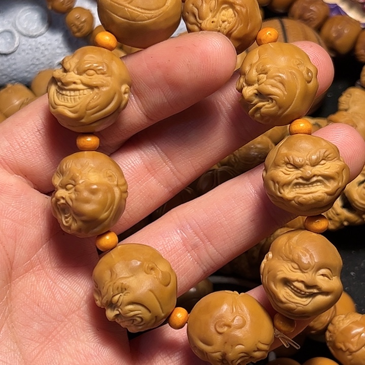 橄榄核手串/手链山鬼恶僧