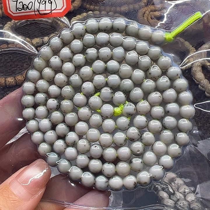 手串星月菩提海南原生态6圆龙蛋第一条