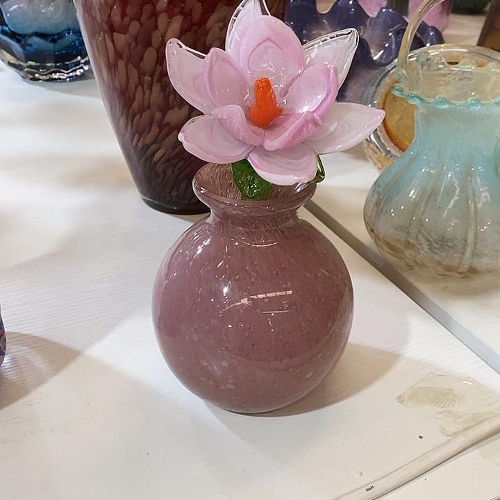 一只花加瓶高30厘米