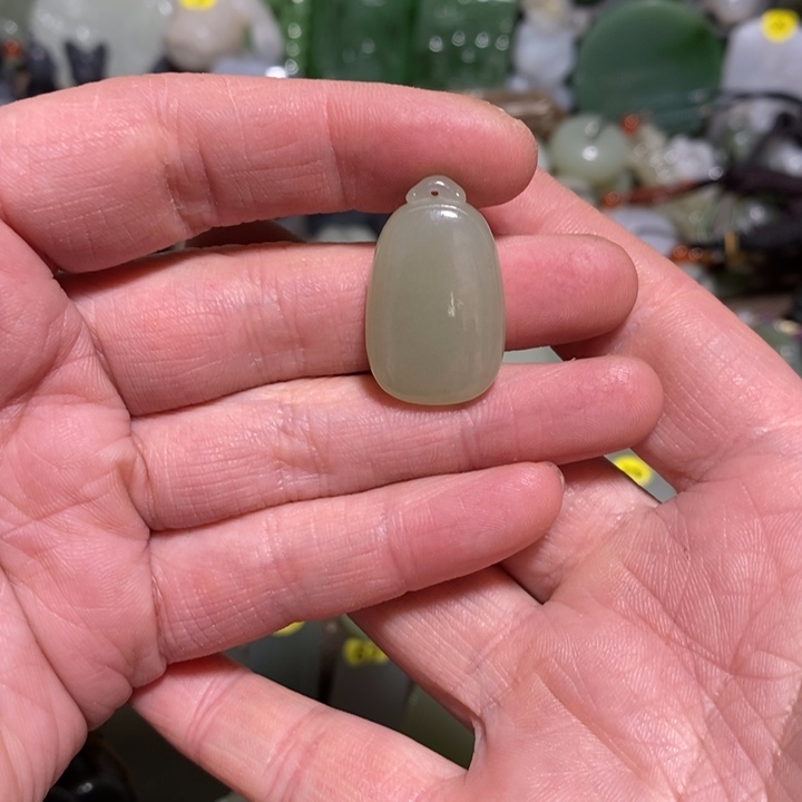 和田玉挂件未镶嵌