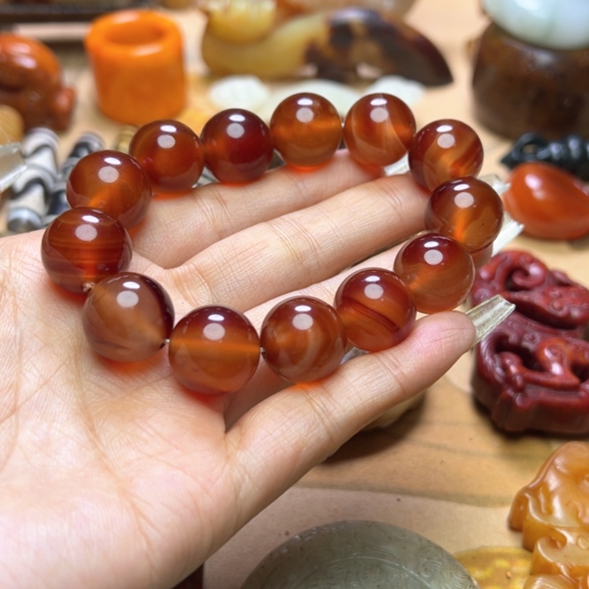 【闪购商品】玛瑙/玉髓颈饰未镶嵌