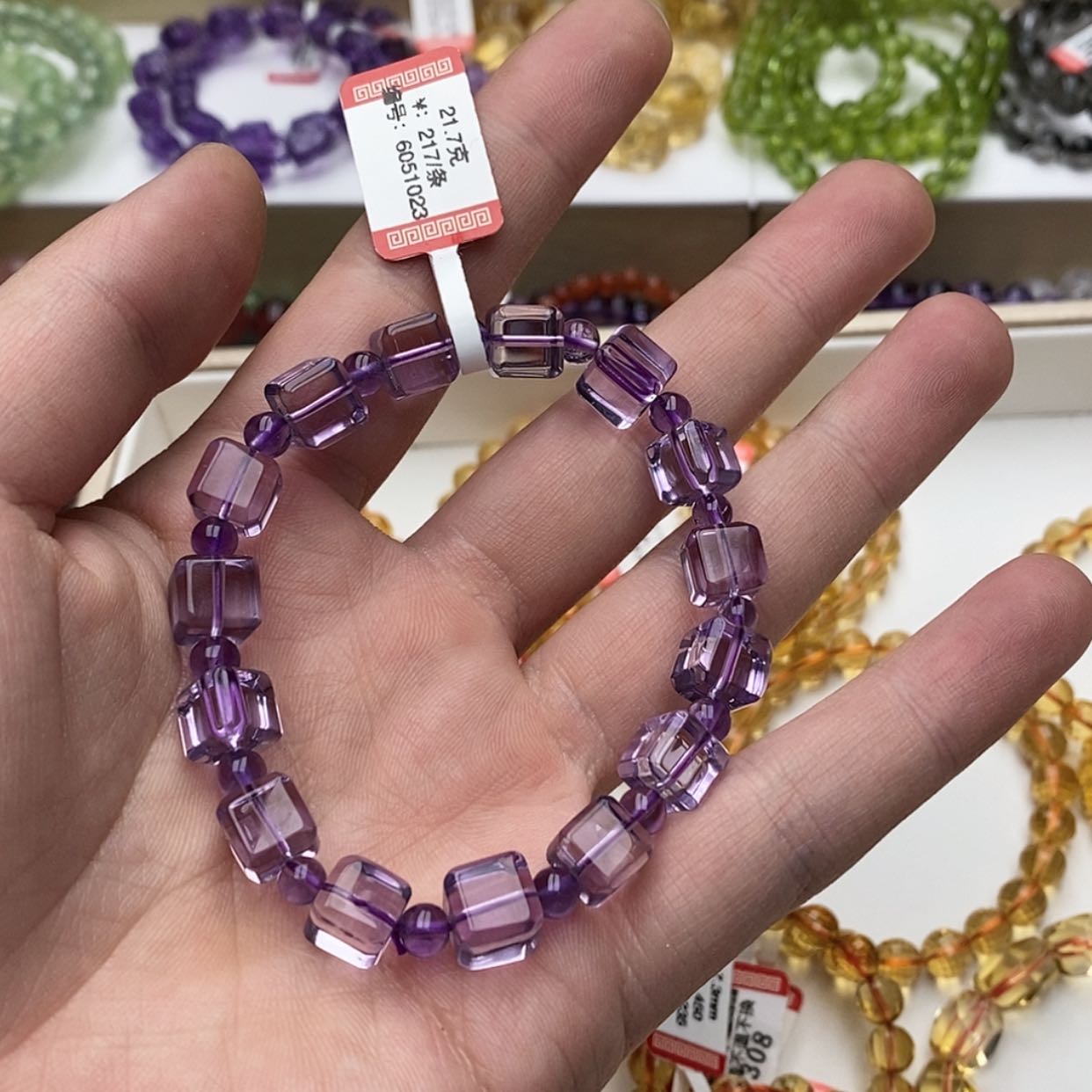 【闪购商品】紫晶手链未镶嵌天然紫水