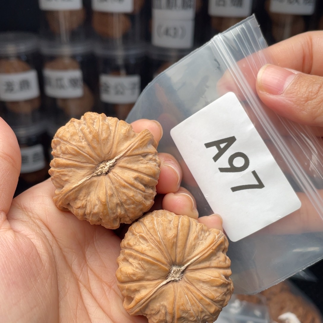 文玩核桃把件42南瓜