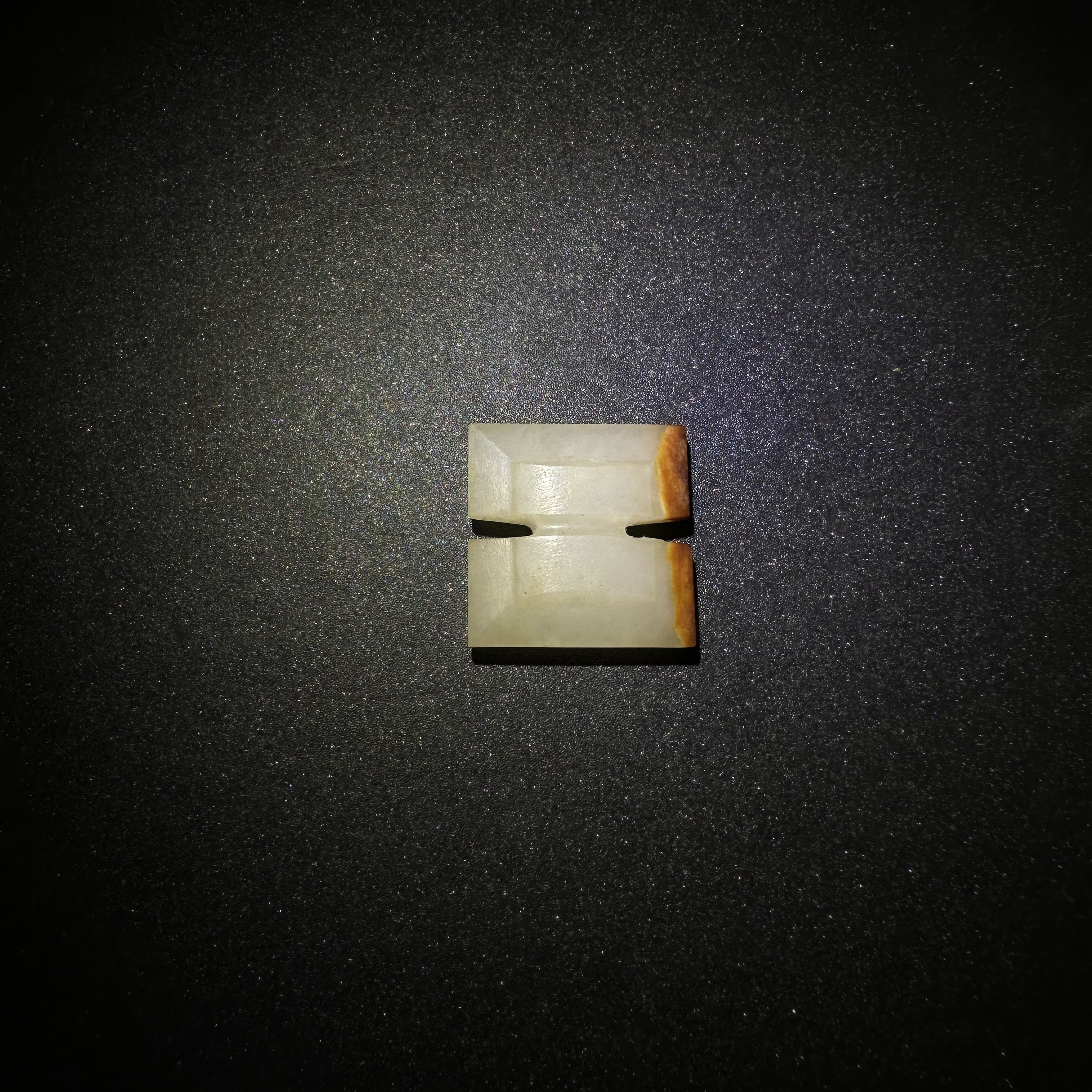 和田玉白玉工字佩