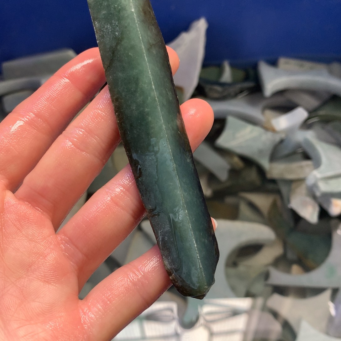 翡翠裸石翡翠边角料