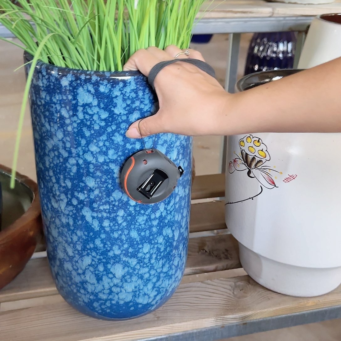 紫砂花盆王嫂花盆0816-358高38口20