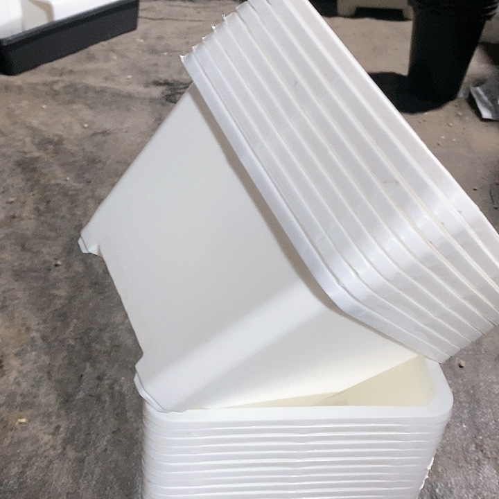 160白方盆15公分高11公分30个