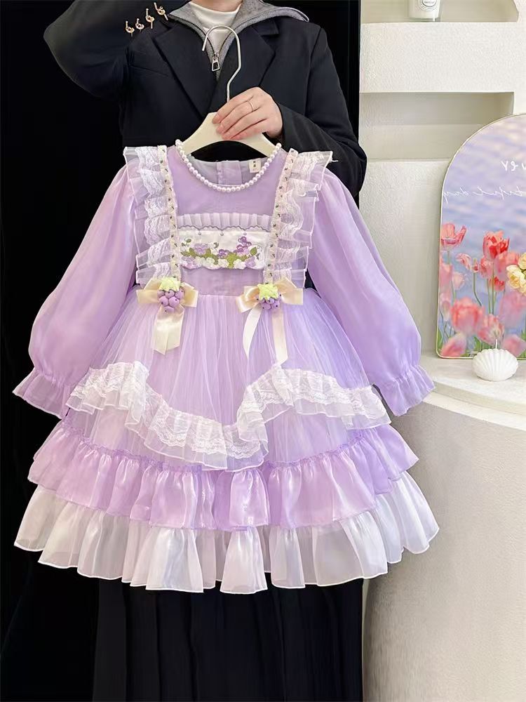 2025洛丽塔蓬蓬裙洋装女裙子童装公主风裙子