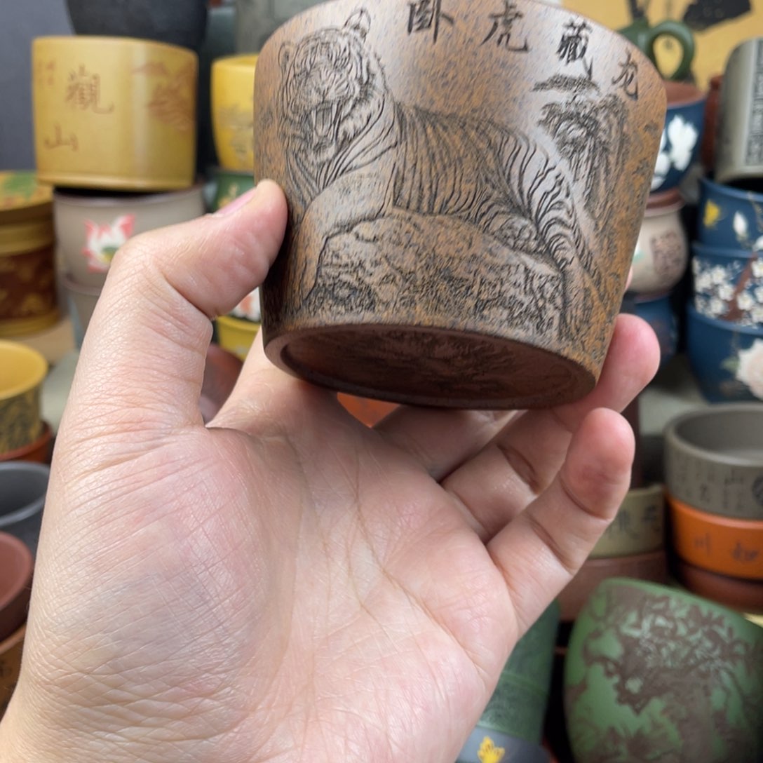 紫砂茶杯紫砂茶杯