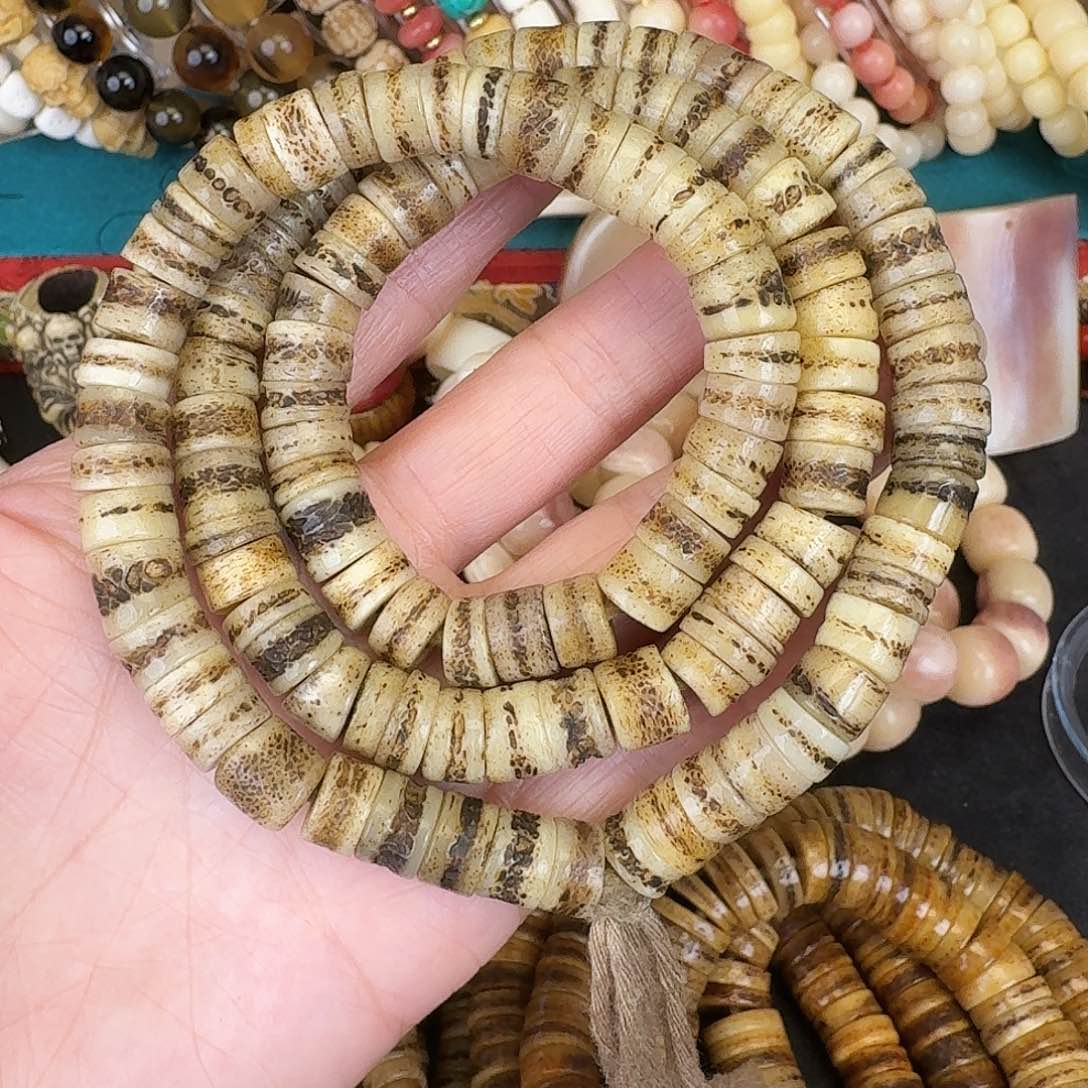 牛骨手串/手链j**l牛骨嘎嘎9尺寸长串