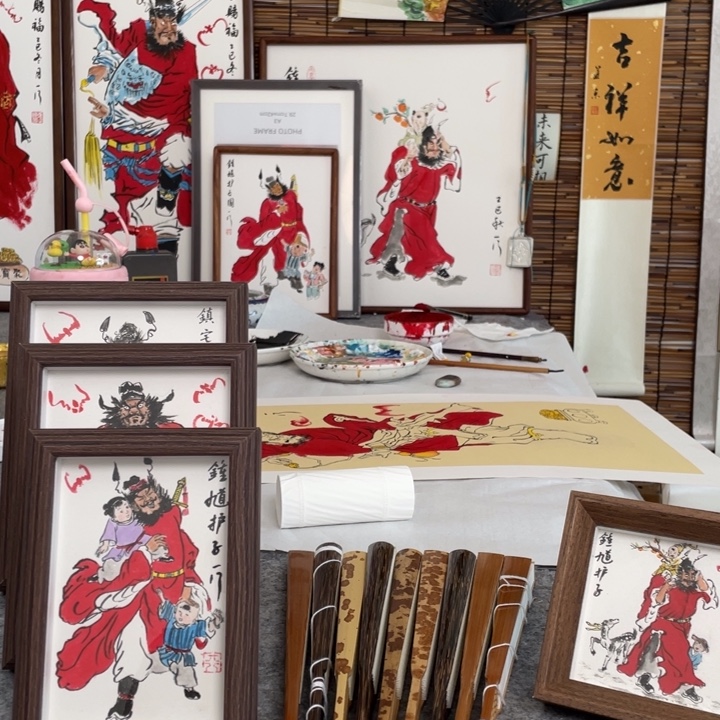 收***后国画李老师李老师李老师