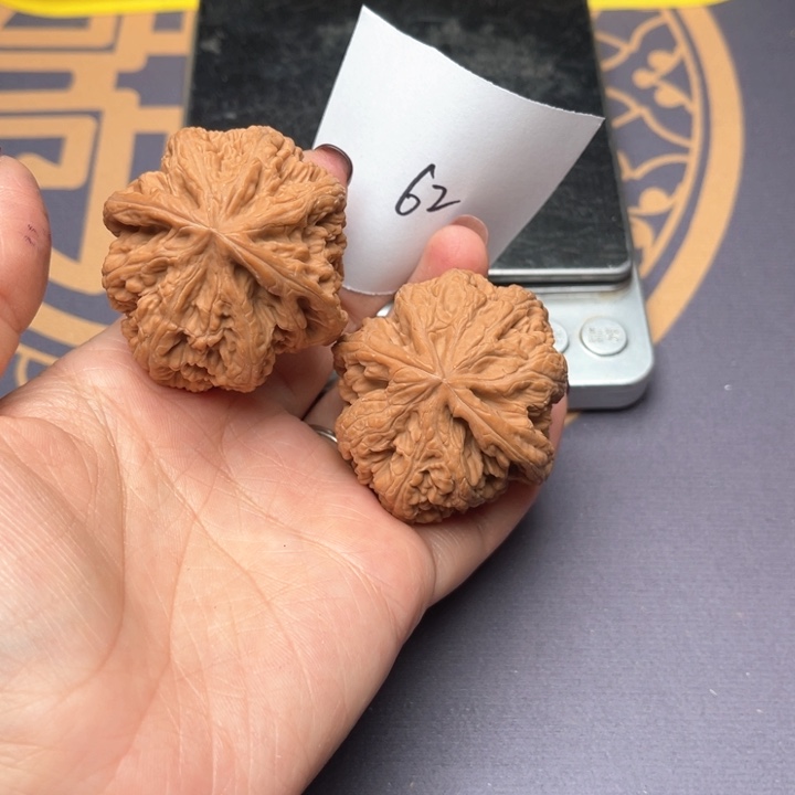 文玩核桃把件43大粗筋 62号