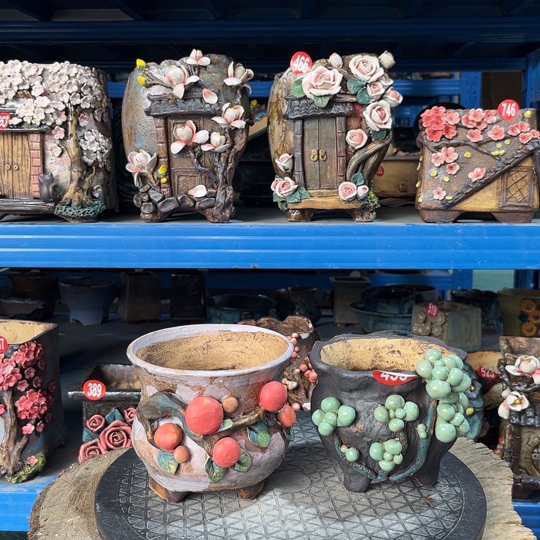微瑕455 号陶然花器手工花盆