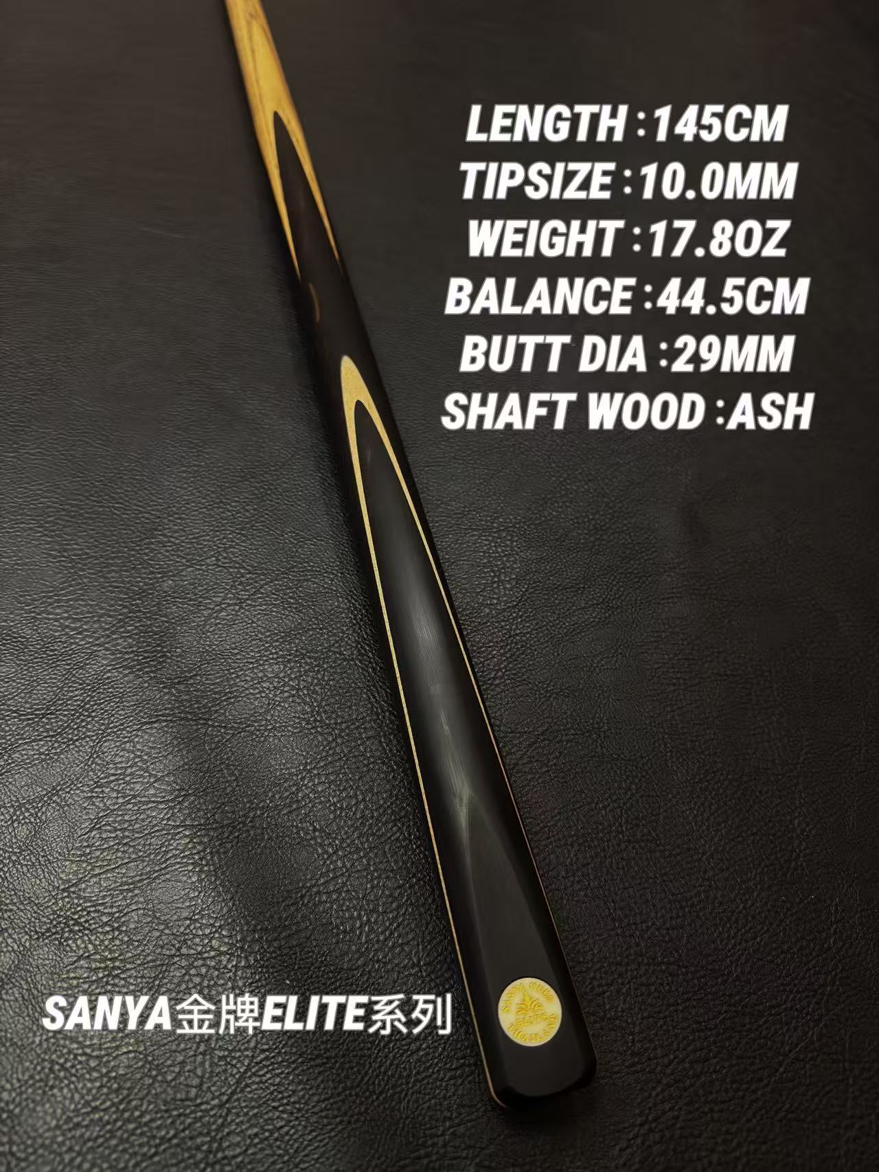 泰国三雅球杆金牌中八(7) 145/10.0/17.8/44.5/29/ASH