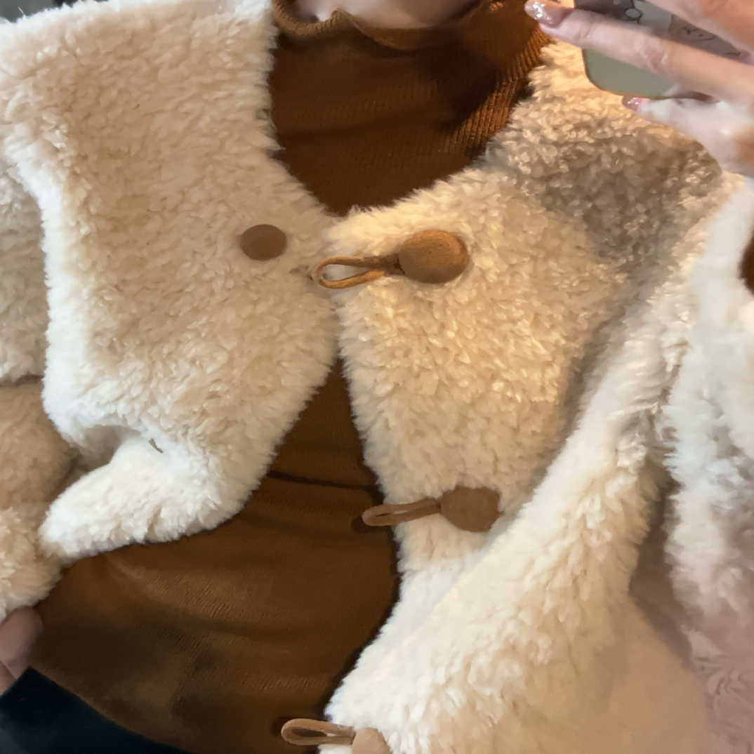 禾与熙 //  【旋木】 羊羔毛外套