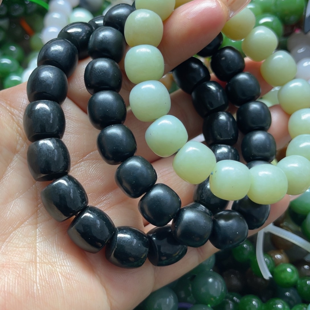 和田玉手链未镶嵌