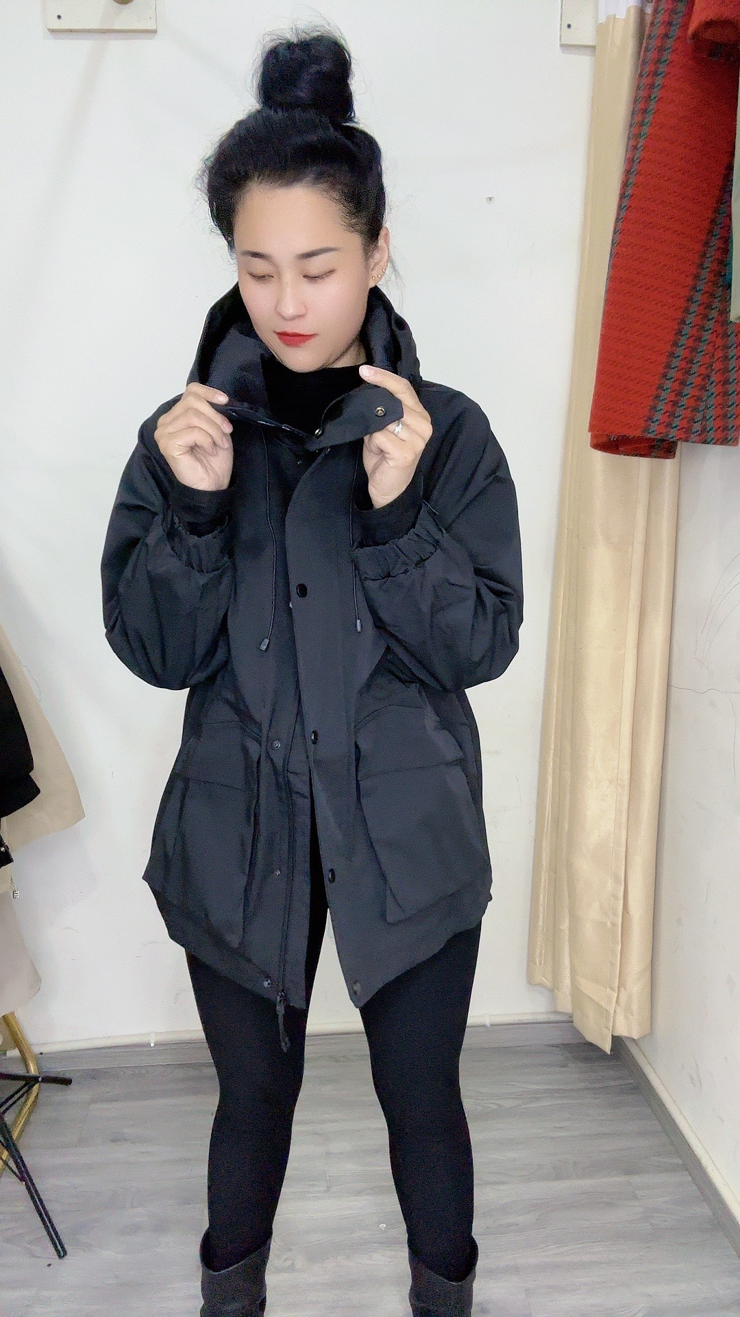 女郎新款休闲外套短款688