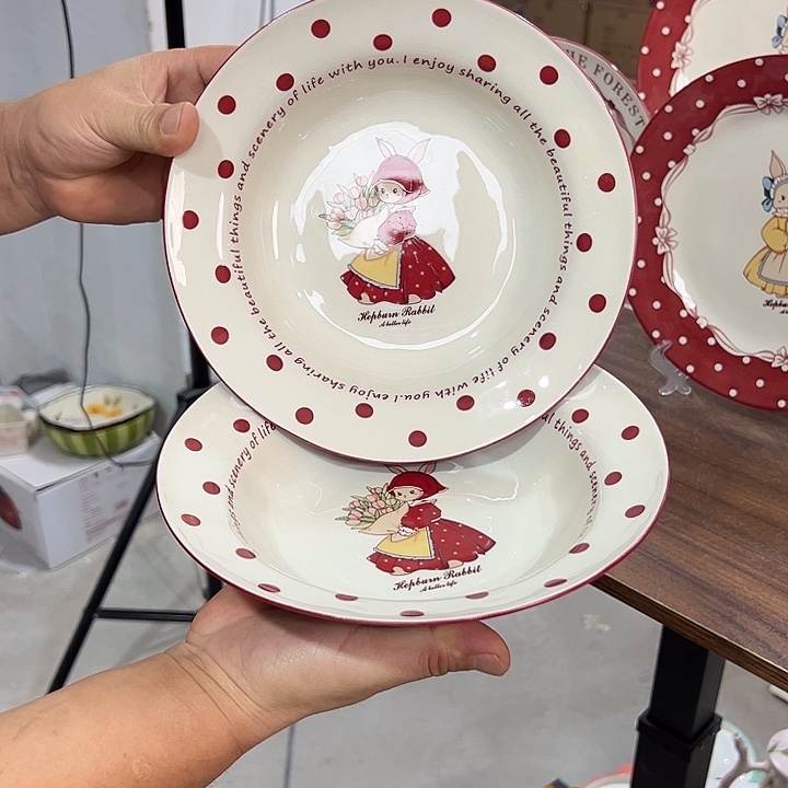 潮州陶瓷餐具微瑕釉下