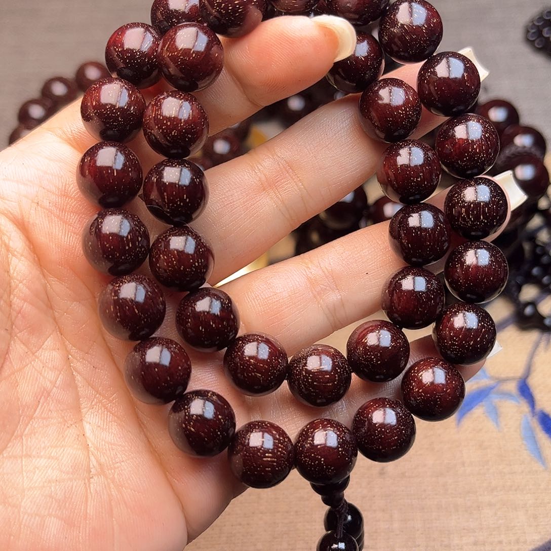 檀香紫檀（小叶紫檀）1.2 36颗满星